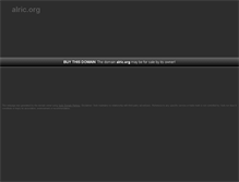 Tablet Screenshot of alric.org